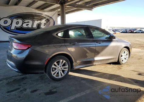 2015 Chrysler 200 Limited from USA, damaged, VIN 1C3CCCABXFN555852